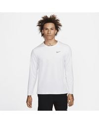 Nike - Miler Dri-Fit Uv Long-Sleeve Running Top - Lyst
