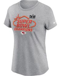 Nike - Kansas City Chiefs Super Bowl Lviii Champions Trophy Collection Nfl T-shirt - Lyst