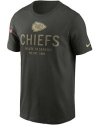 Nike - Kansas City Chiefs Salute To Service Sideline Primary Edge Dri-Fit Nfl T-Shirt - Lyst
