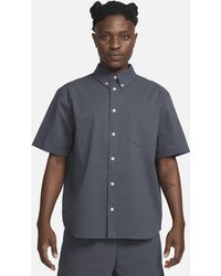 Nike - Life Short-sleeve Seersucker Button-down Shirt - Lyst