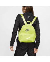 nike grey and iridescent just do it mini backpack
