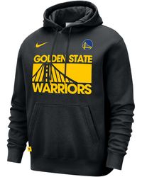 Nike - Golden State Warriors Club Courtside Nba Pullover Hoodie - Lyst