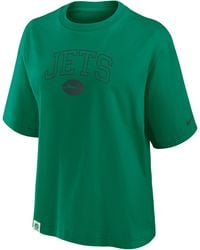 Nike - New York Jets Arch Boxy Nfl T-Shirt - Lyst