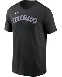 Nike - Colorado Rockies Fuse Wordmark Mlb T-shirt - Lyst