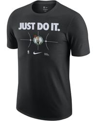 Nike - T-shirt boston celtics essential nba - Lyst