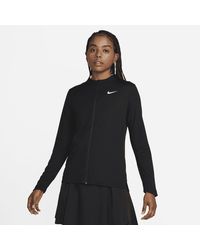 Nike - Top con zip a tutta lunghezza dri-fit uv advantage - Lyst