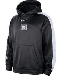Nike - Brooklyn Nets Starting 5 Therma-fit Nba Pullover Hoodie - Lyst