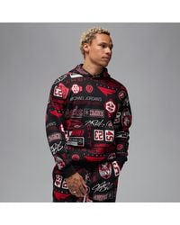 Nike - Sweat À Capuche Imprimé En Tissu Fleece Essentials Pour Homme - Lyst