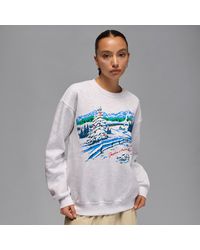 Nike - Brooklyn Fleece Crew-Neck Sweatshirt - Lyst