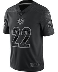 Nike Najee Harris Black Pittsburgh Steelers Rflctv Limited Jersey