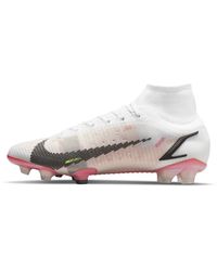 Nike Mercurial Superfly 8 Elite Fg Firm-ground Football Boot - White