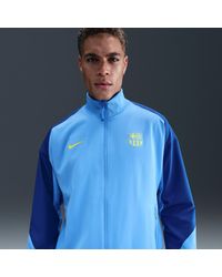 Nike - Fc Barcelona Strike Fourth Dri-Fit Football Anthem Jacket - Lyst