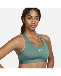 Nike - Swoosh Medium-support Padded Sports Bra 50% Recycled Polyester - Lyst