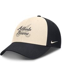 Nike - Atlanta Braves Statement Club Dri-Fit Mlb Adjustable Hat - Lyst