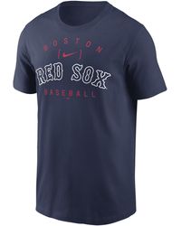 Nike - Boston Red Sox Home Team Athletic Arch Mlb T-shirt - Lyst