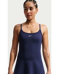 Nike One Dri-Fit Dress in Blue | Lyst