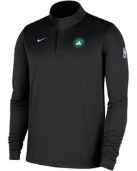 Nike - Boston Celtics Dri-Fit Nba 1/4-Zip Long-Sleeve Top - Lyst
