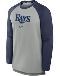 Nike - Tampa Bay Rays Authentic Collection Game Time Breathe Mlb Long-sleeve T-shirt - Lyst