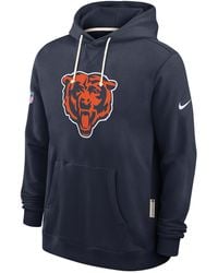 Nike - Chicago Bears Initial Home Sideline Dri-Fit Nfl Pullover Hoodie - Lyst