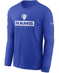 Nike - Los Angeles Rams Sideline Team Issue Dri-fit Nfl Long-sleeve T-shirt - Lyst