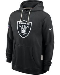 Nike - Las Vegas Raiders Initial Home Sideline Dri-Fit Nfl Pullover Hoodie - Lyst
