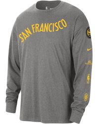 Nike - Golden State Warriors 2023/24 City Edition Nba Max90 Long-sleeve T-shirt - Lyst