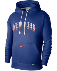 Nike - New York Knicks Standard Issue City Edition Dri-Fit Nba Courtside Hoodie - Lyst