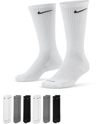 Nike - Everyday Plus Cushioned Training Crew Socks - Lyst