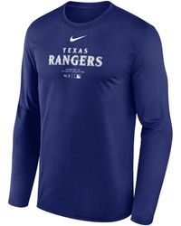 Nike - Kansas City Royals Authentic Collection Practice Dri-fit Mlb Long-sleeve T-shirt - Lyst