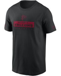 Nike - Atlanta Falcons Sideline Team Issue Dri-fit Nfl T-shirt - Lyst