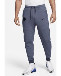 Nike - Pantaloni jogger da calcio fc barcelona tech fleece da uomo - Lyst