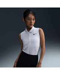 Nike - Victory Dri-Fit Sleeveless Striped Golf Polo - Lyst