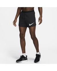 Nike - Shorts da running 13 cm con slip foderati flex stride run energy - Lyst
