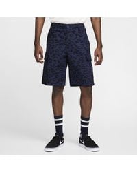Nike - Sb Kearny Shorts Met Volledige Print - Lyst