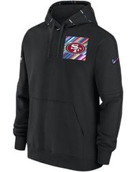 San Francisco 49ers Nike Sideline Property of Performance Pullover Hoodie -  Gray