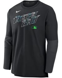 Nike - Tampa Bay Rays Authentic Collection City Connect Player Dri-Fit Mlb Pullover Jacket - Lyst