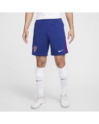 Nike - Shorts da calcio replica dri-fit croazia 2024/25 stadium da uomo - Lyst