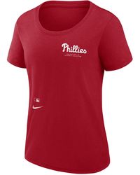 Nike - Philadelphia Phillies Authentic Collection Early Work Dri-fit Mlb T-shirt - Lyst