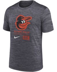 Nike - Baltimore Orioles Large Logo Velocity Mlb T-shirt - Lyst