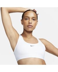 Nike - Swoosh Light-support Non-padded Sports Bra Polyester - Lyst