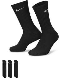 Nike - U Nk Everyday Cush Crew 3pr Socks - Lyst