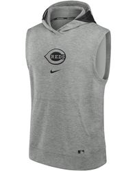 Nike - Cincinnati Reds Authentic Collection Early Work Men's Dri-fit Mlb Sleeveless Pullover Hoodie - Lyst