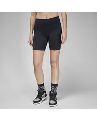 Nike - Jordan Sport Bikeshorts Met Hoge Taille - Lyst