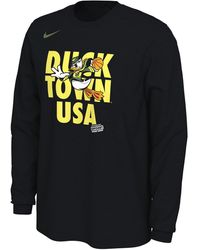 Nike - Oregon College Long-sleeve T-shirt - Lyst