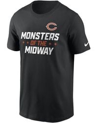 Men's Nike Black Chicago Bears Local Essential T-Shirt Size: Medium