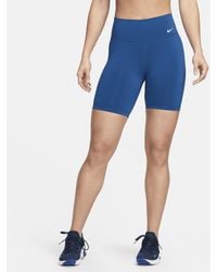 Nike - One Leak Protection: Period Bikeshorts Met Halfhoge Taille - Lyst