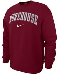 Nike - Morehouse Club Fleece College Crew-neck Sweatshirt - Lyst