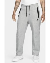 Nike - Sportswear Tech Fleece joggingbroek Met Open Zoom - Lyst
