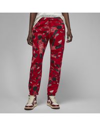 Nike - Pantaloni in fleece brooklyn jordan artist series by parker duncan - Lyst