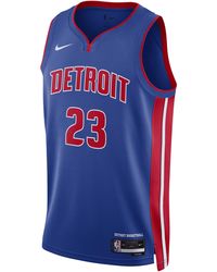 Nike - Detroit Pistons Icon Edition 2022/23 Dri-fit Nba Swingman Jersey - Lyst